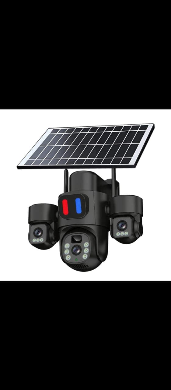 Triple Lens Solar PTZ Camera(Eseecloud)